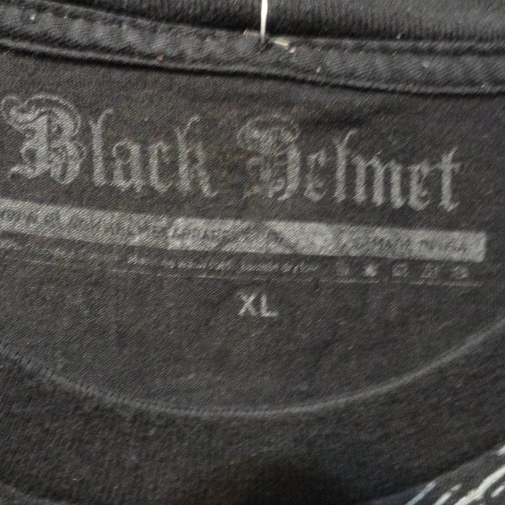 Black Helmet Phoenix  over haul graphic T~Distressed~Fire fighter Fan~NIce - Picture 4 of 4